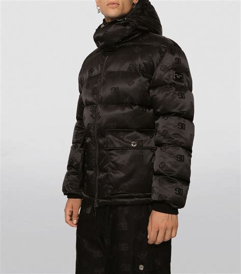 Mens Dolce & Gabbana multi DG Puffer Jacket 